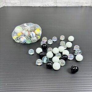Vintage Mixed lot of marbles. Various‎ brands Styles Sizes Colors